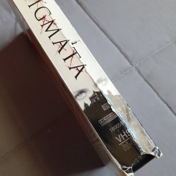 Stigmata (VHS) 1999 Tested Horror Patricia Arquette Gabriel Byrne Jonathan Pryce - Picture 5 of 8